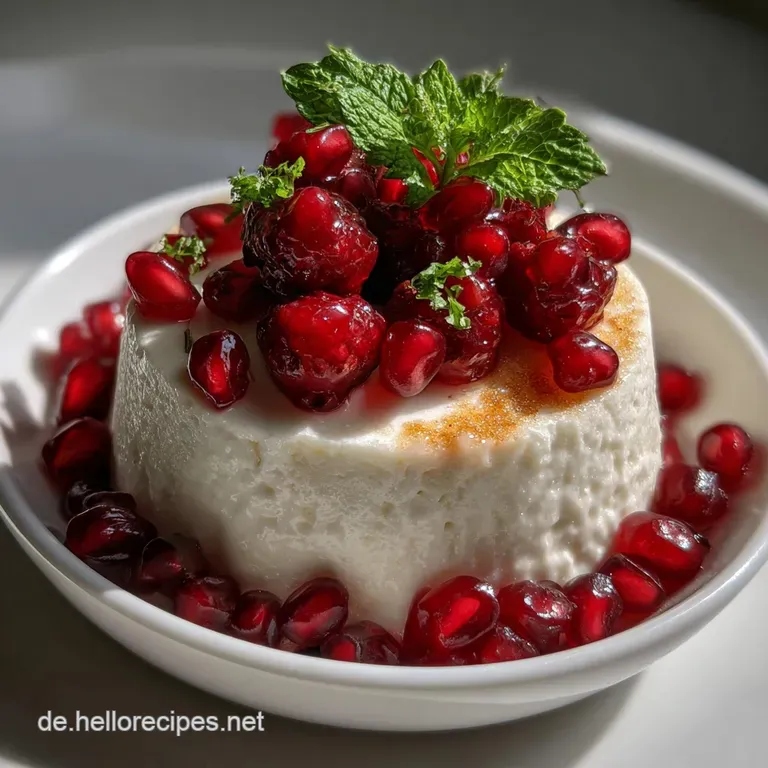 Champagner Mousse als Silvester Dessert