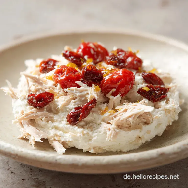 Pikanter Feta Thunfisch Tomaten Aufstrich: Cremig