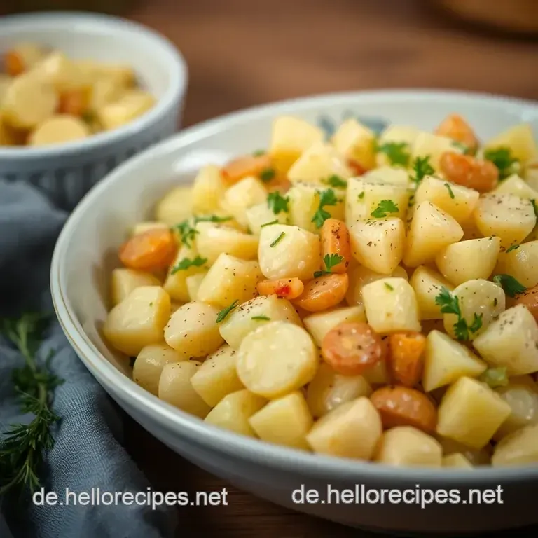 Fränkischer Kartoffelsalat – Ein Hochgenuss aus der Region! presentation