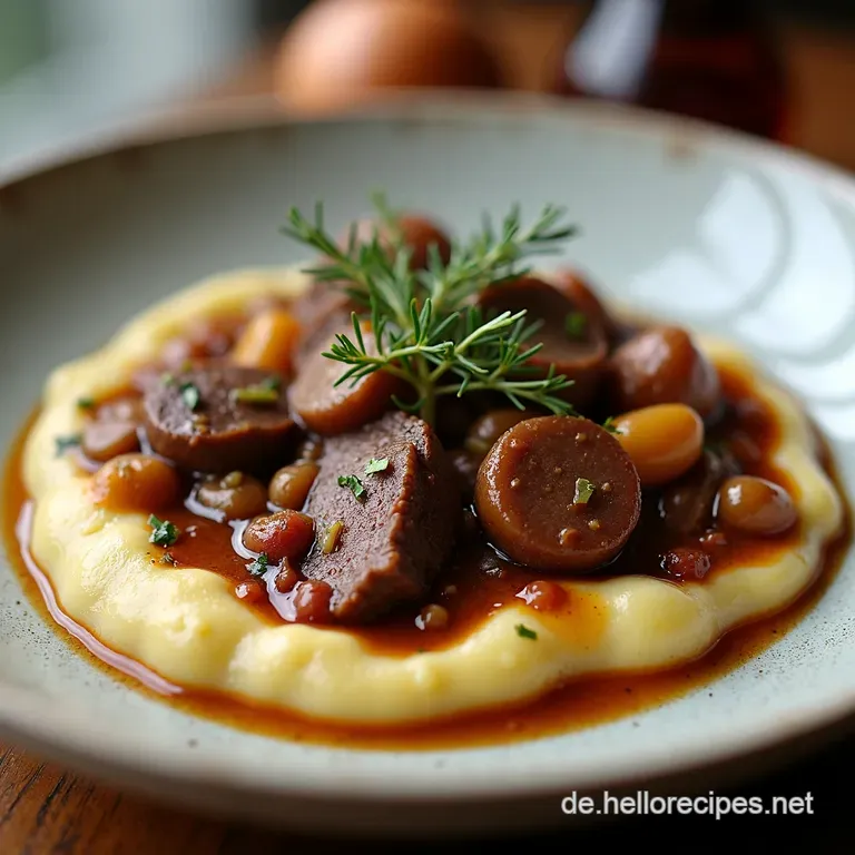 Das beste Boeuf Bourguignon mit cremigem Kartoffelpüree So gelingt zartes Rindfleisch