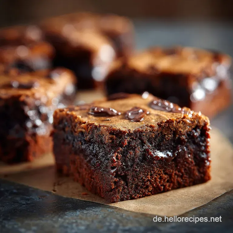 Brownies Backen So Gelingen Ihnen Die Fudgy Schokoladen Brownies presentation
