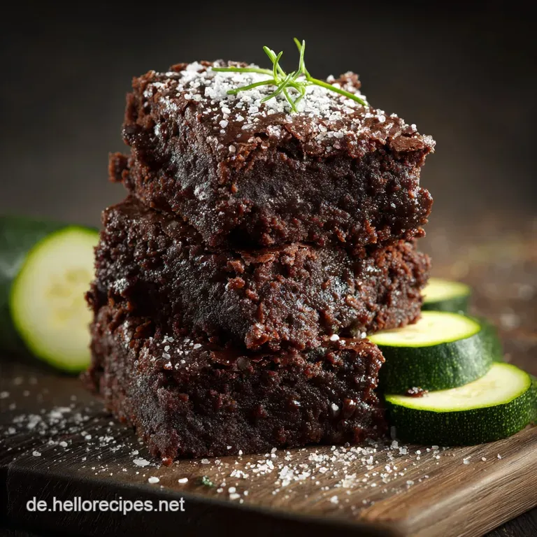 Der Fudgy Geniestreich Zuckerfreie Schokobrownies Mit Zucchinigeheimnis presentation