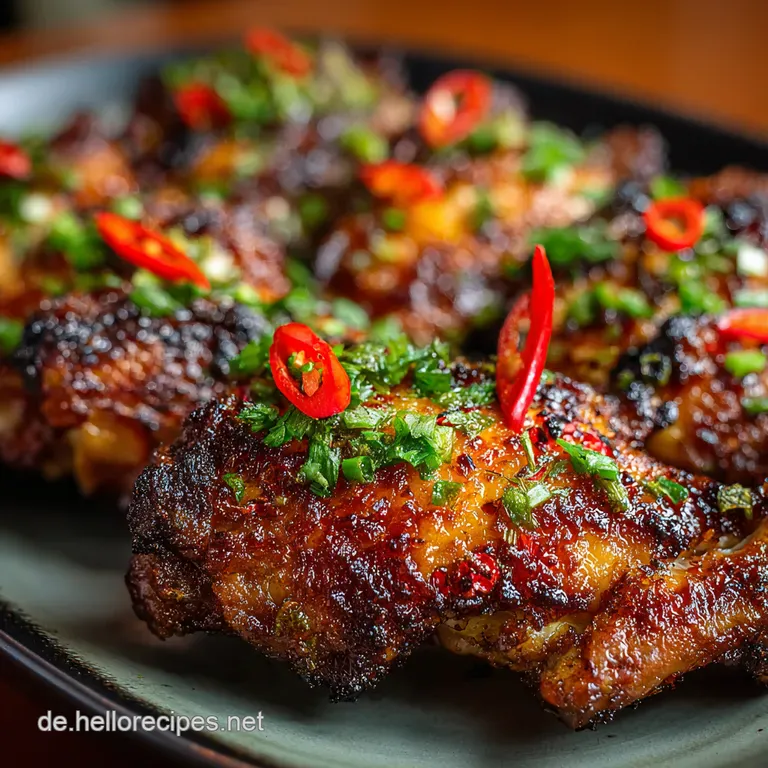 Gai Yang Thail&auml;ndisches Grillh&auml;hnchen Mit Kick presentation