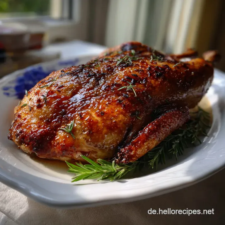 G&auml;nsebraten Rezept Mit Beifu&szlig;-F&uuml;llung