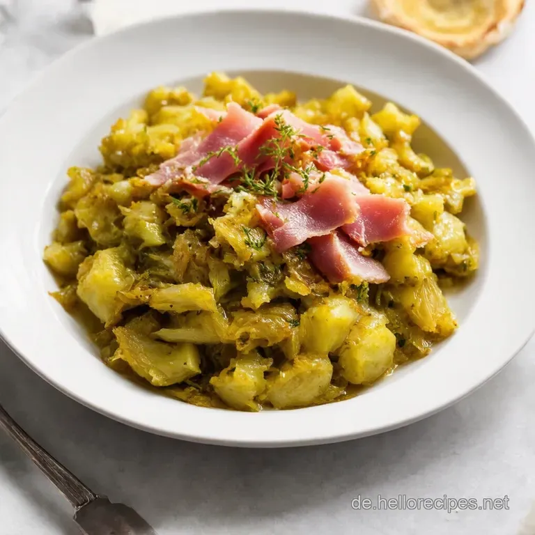 Gebrannte Liebe AhornRosenkohl mit Speck