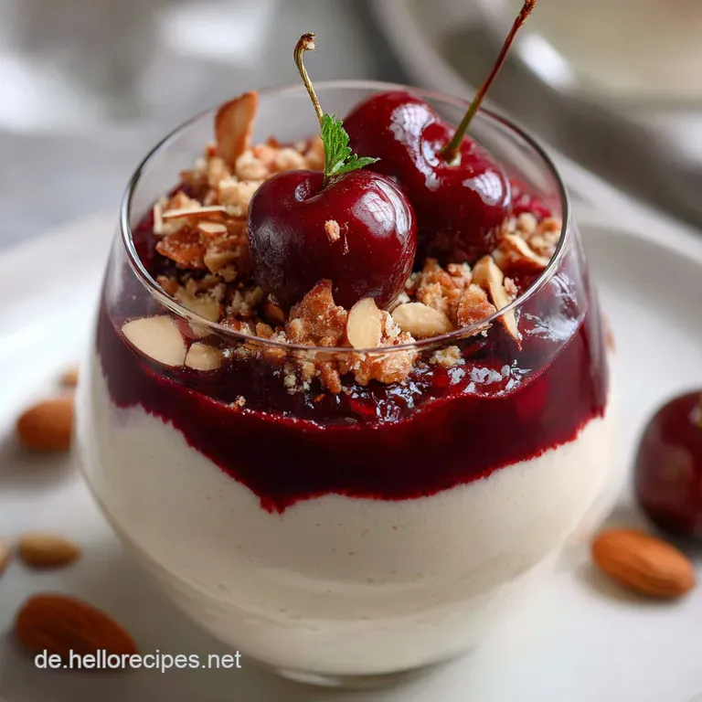 Weihnachtsdesserts: Gebrannte Mandel-Mousse mit Gl&uuml;hwein
