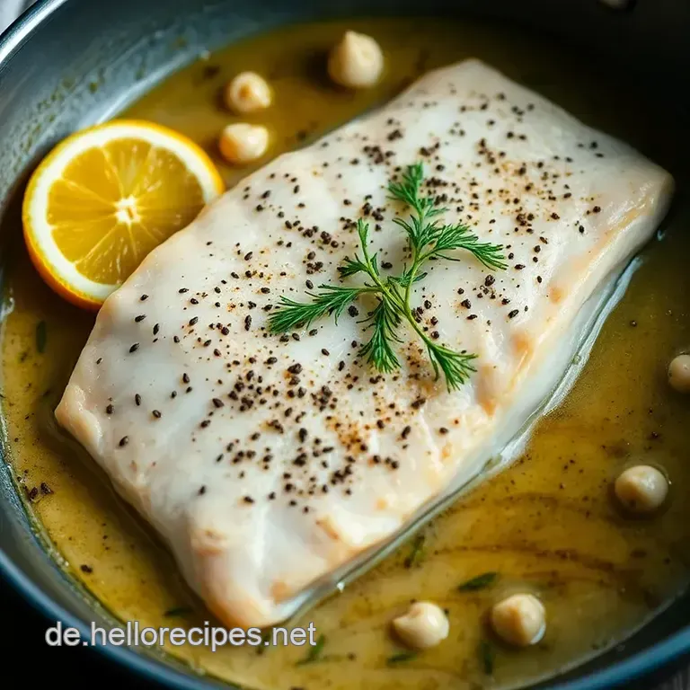 Gebratener Lachs mit Zitronen-Dill-Sauce presentation