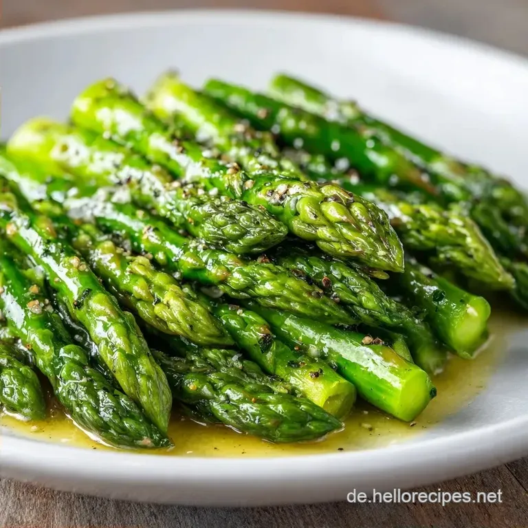 Ged&uuml;nsteter Gr&uuml;ner Spargel Thermomix: Knackig und Buttrig