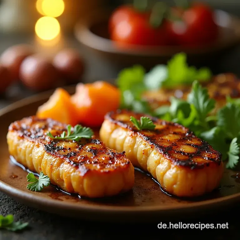 Gegrillte Hummerschw&auml;nze Sommerliche Delikatesse Vom Grill presentation