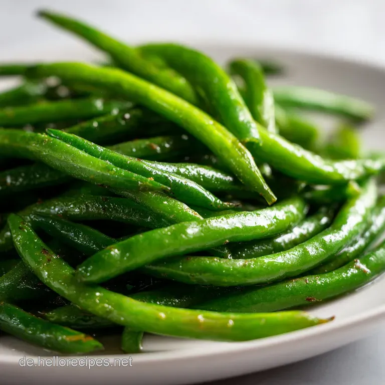 Gekochte Buschbohnen: Knackig & Gr&uuml;n