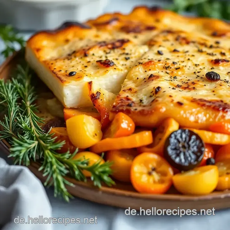 Gemüse zum Lachs: Ofen-Meisterwerk für Genießer presentation