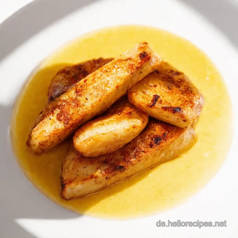 Geschmorte Kaninchenkeulen in KräuterWeißweinSauce