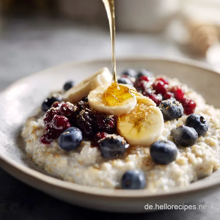 Elegant breakfast plate: artfully arranged sliced fruit, dollop of yogurt, scattered nuts, and a sprinkle of edible flowers.