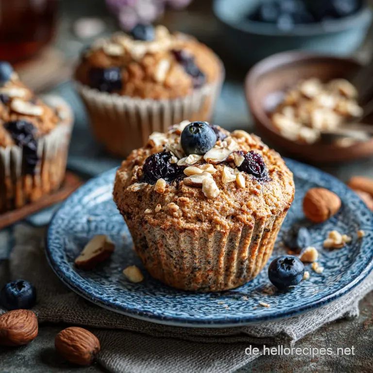 Gesunde Muffins f&uuml;r Kinder: Saftige Vollkorn-Karotten-Muffins