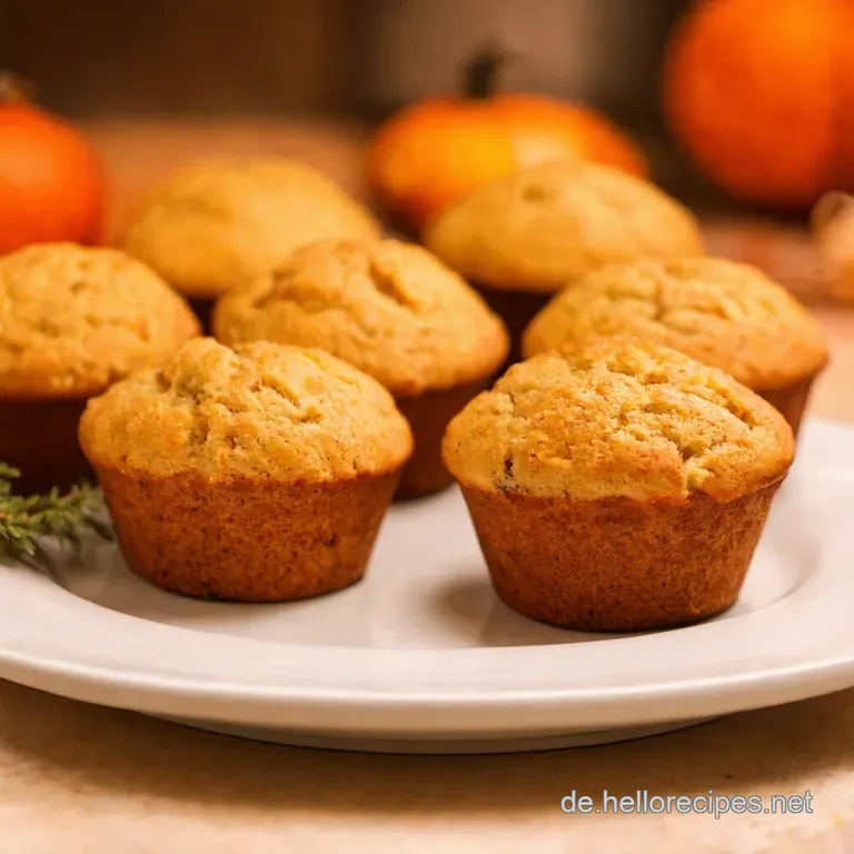 Gew&uuml;rzte Birnenmuffins Der Herbstliche Genuss presentation