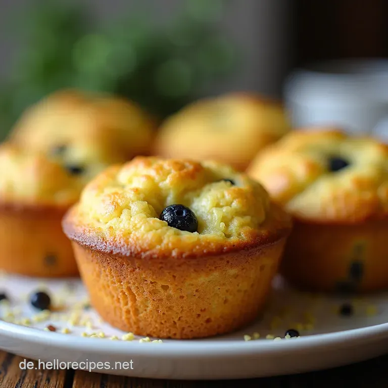 Glutenfreie Blaubeermuffins Der saftige Genuss