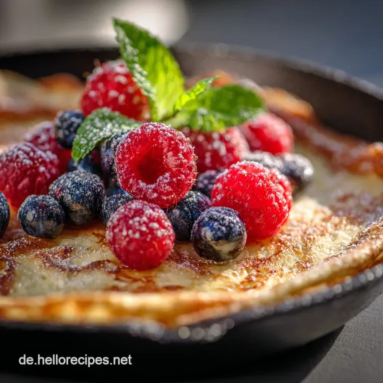 Glutenfreie Pfannkuchen Vom Blech: Stressfrei Flauschig Und Ohne Wenden. presentation