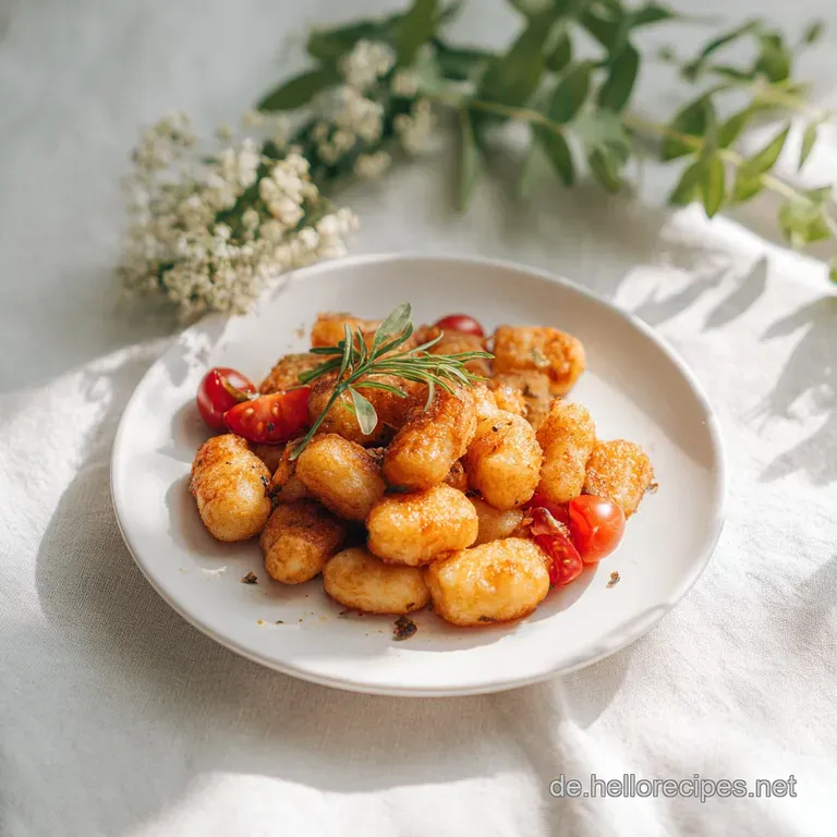 Gnocchi Aus Hei&szlig;luftfritteuse: Knusprig & Weich