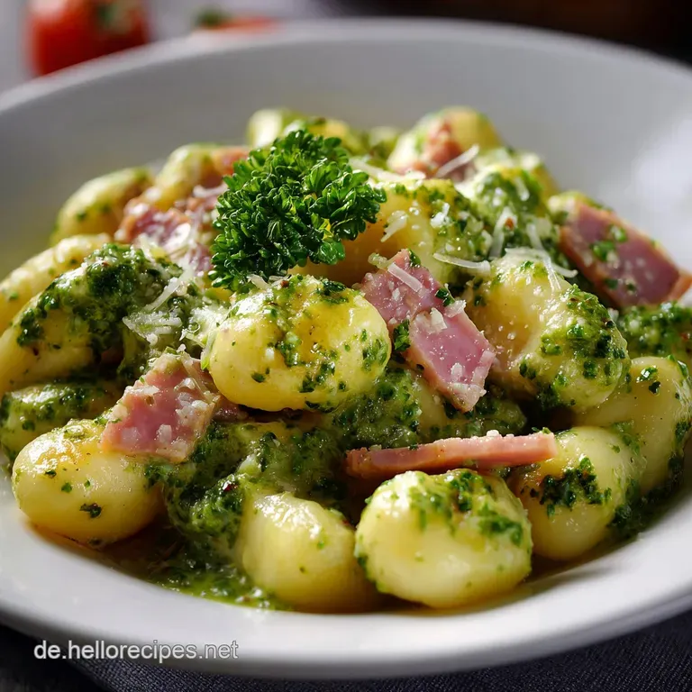 Gnocchi Brokkoli Schinken: Feierabend-Gl&uuml;ck mit cremigem Rahm