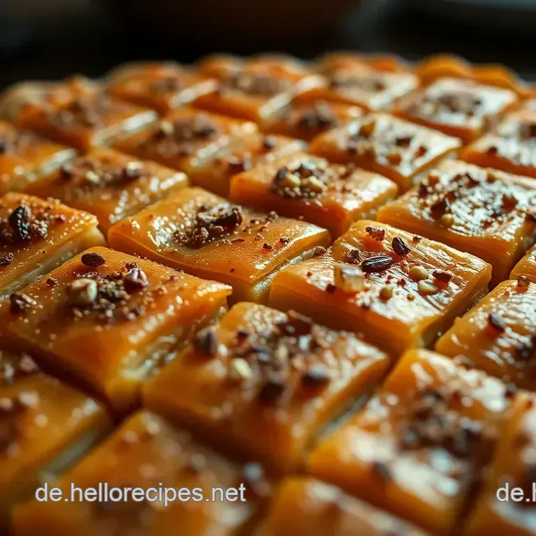 Goldbraune Baklava &ndash; Der knusprig-s&uuml;&szlig;e Orienttraum f&uuml;r Zuhause