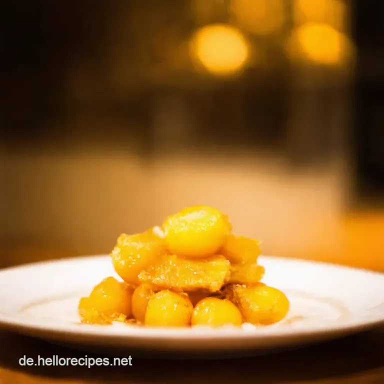 Goldene Honigzwiebeln Süßherzhaftes Geschmackserlebnis presentation