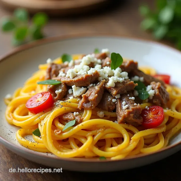 Der Beste Griechische Nudelauflauf mit Feta und Hackfleisch Seelenfutter