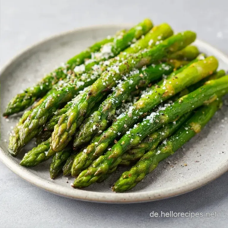 Gr&uuml;ner Spargel Beilage Gesund: Knackig & Vitaminreich