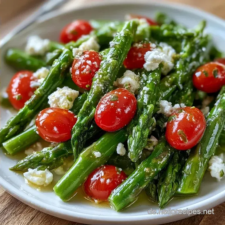 Gr&uuml;ner Spargelsalat Dressing: Spritzig und Cremig
