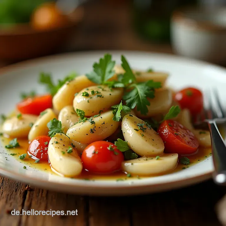 Omas Geheimnis Knackiger Gurkensalat mit cremigem JoghurtDillDressing presentation