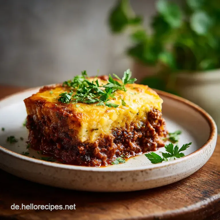 Hackfleisch Auflauf Mit K&auml;se &Uuml;berbacken