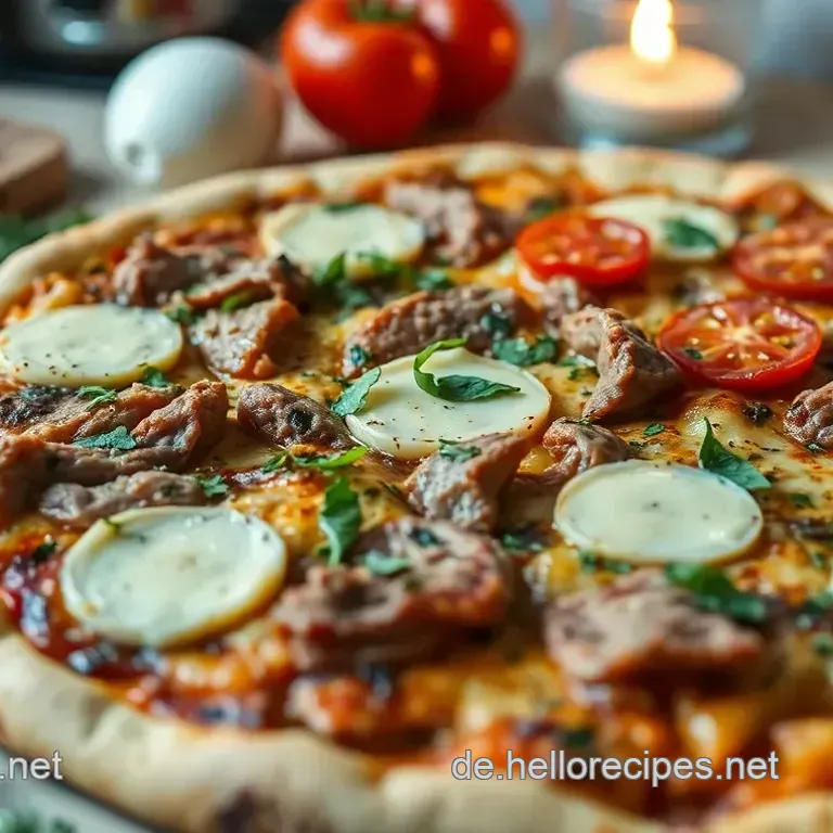 Saftige Low-Carb-Alternative mit Hackfleischboden – Die beste Blechpizza für die Familie