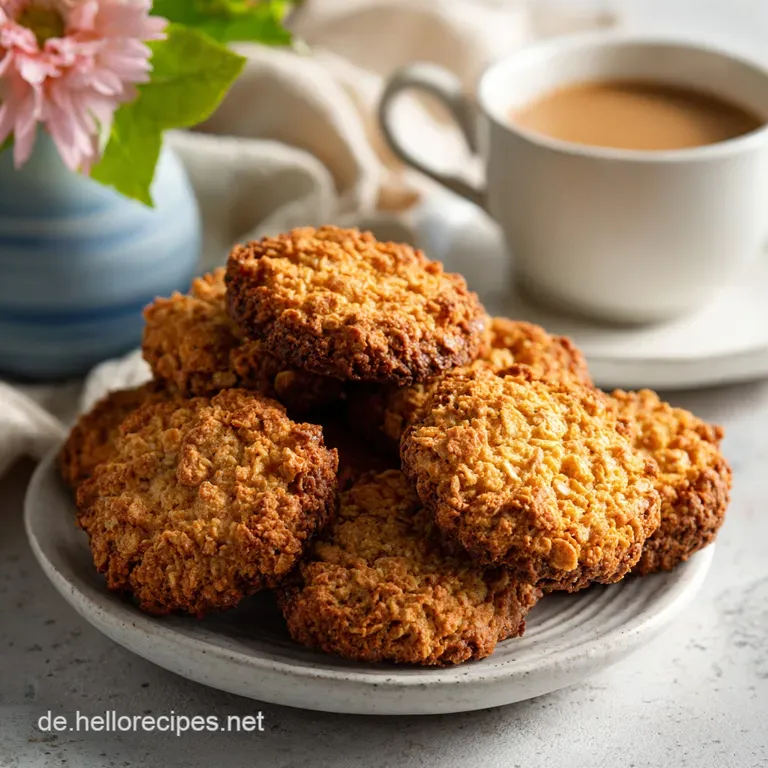 Haferkekse Ohne Zucker: Nussig Zimtig M&uuml;rbe