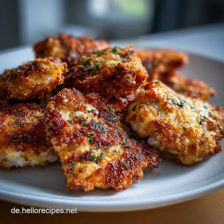 H&auml;hnchen Hei&szlig;luftfritteuse: Knusprig & Saftig