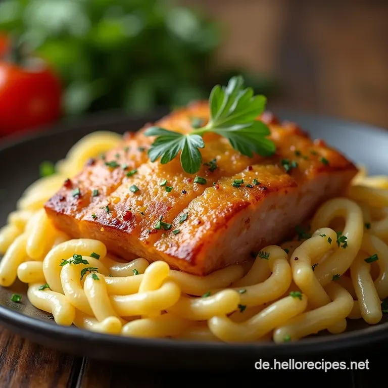 Saftiges Huhn und Reis im Reiskocher Einfaches Abendessen