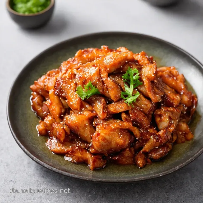 Hähnchengeschnetzeltes Teriyaki Der BlitzGenuss aus Fernost