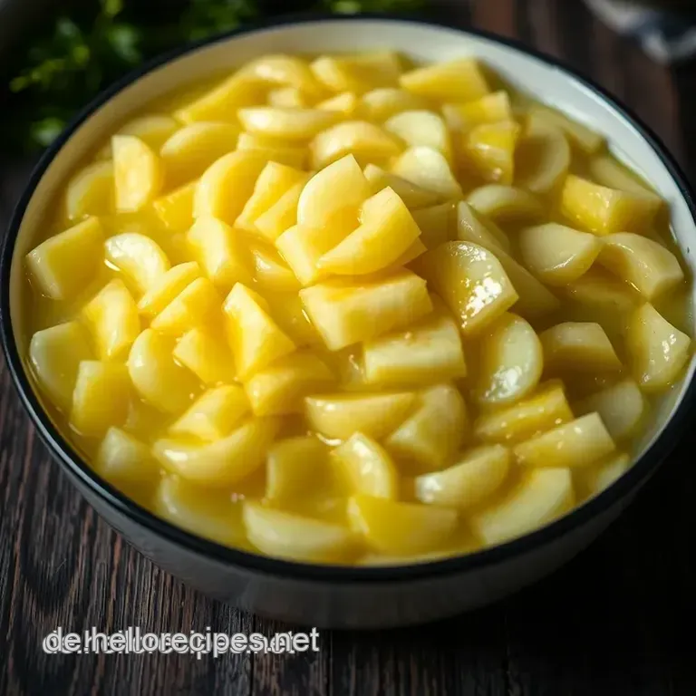 Hausgemachter Zwiebel Honig Hustensaft presentation