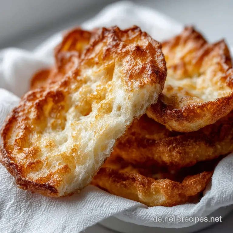 Heissluftfritteuse Langos: Au&szlig;en Kross Innen Weich