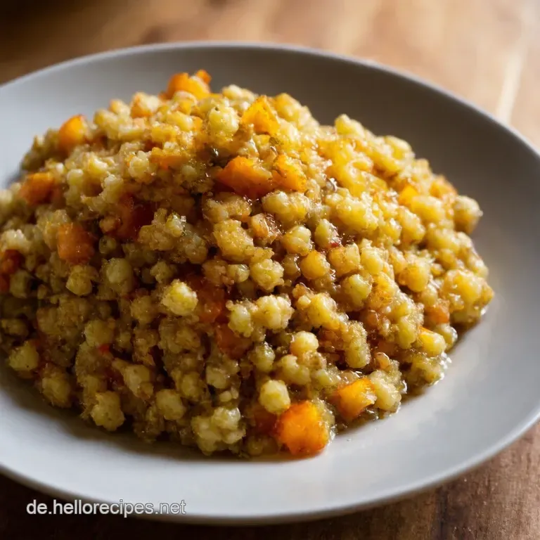 Herbstlicher Quinoasalat Mit K&uuml;rbis Und Cranberries presentation