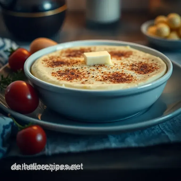 Herzhafte Buchweizenblinis presentation