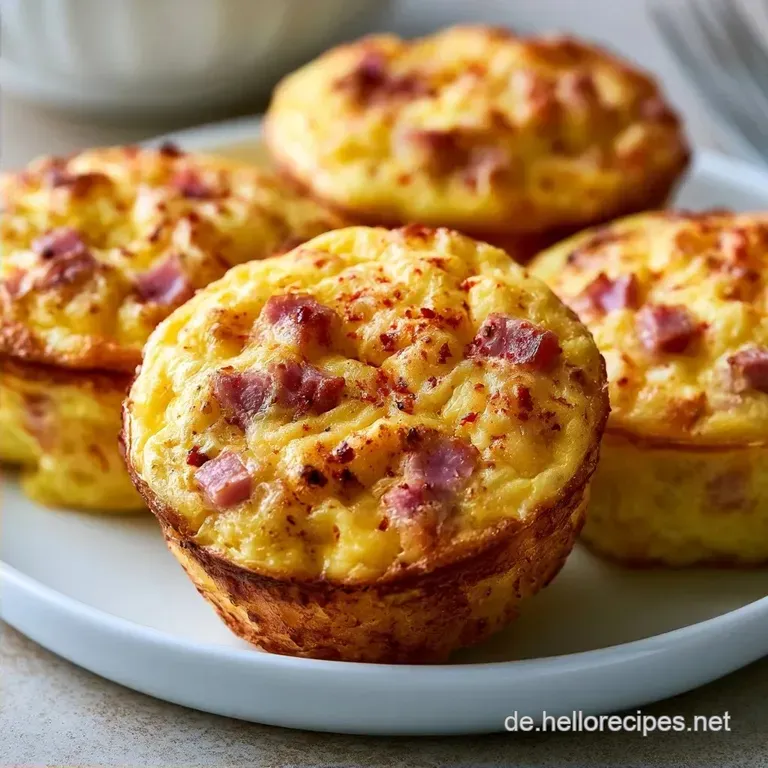 Eiwei&szlig;reiche Herzhafte Eiermuffins