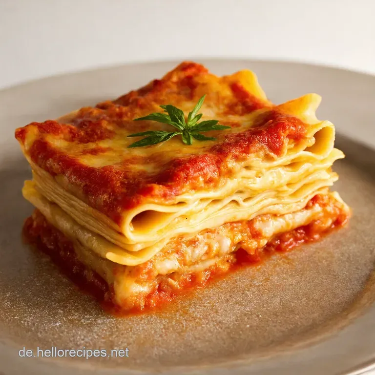 Herzhafte FeierabendLasagne So einfach wie lecker