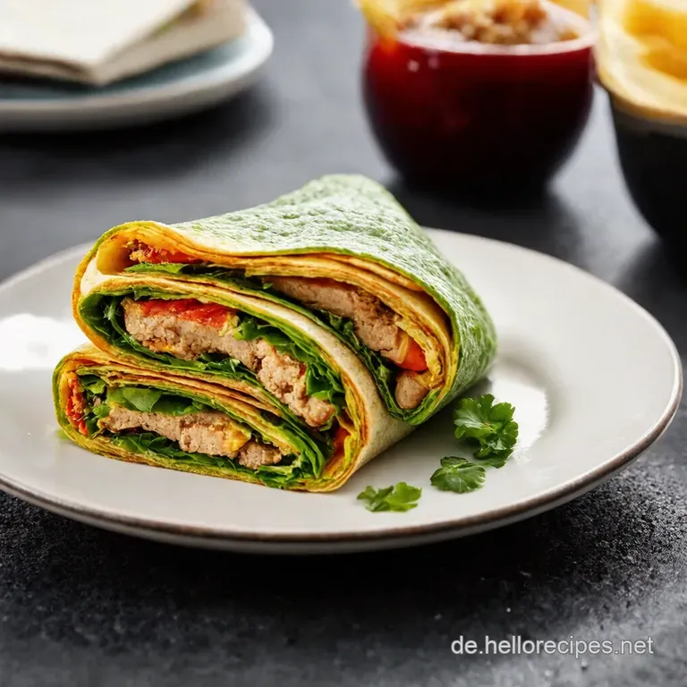 BlitzWraps Füllung Hähnchen Mein FeierabendRezept