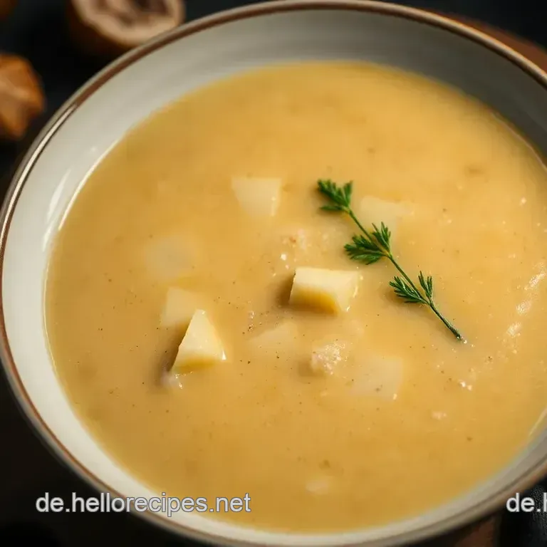 Herzhafte Kartoffelsuppe mit Speck und Schnittlauch