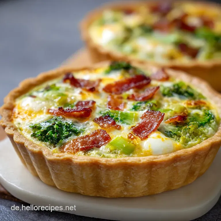 Wirsingquiche: Herzhaft mit Bergk&auml;se