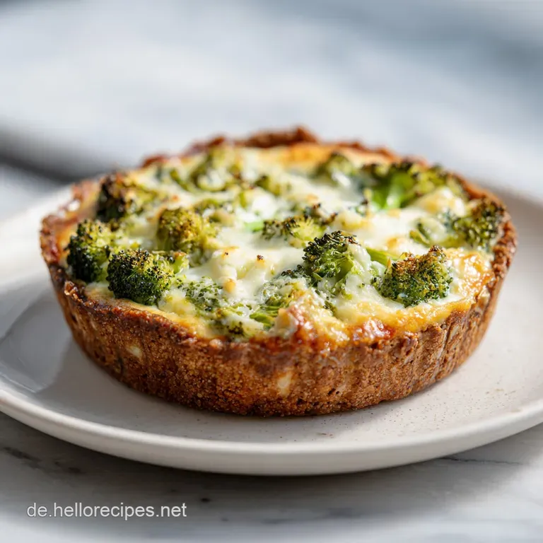 Herzhafter Brokkoli-K&auml;sekuchen