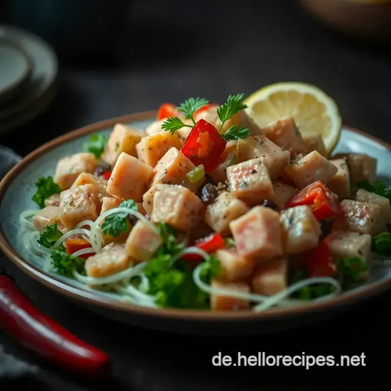 Herzhafter Kidneybohnen-Thunfisch-Salat: Der perfekte Energiekick! presentation
