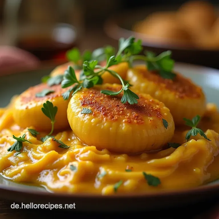 Omas Kartoffel trifft Asiens Sonne Herzhaftes SkartoffelCurry mit Zuckerschoten presentation