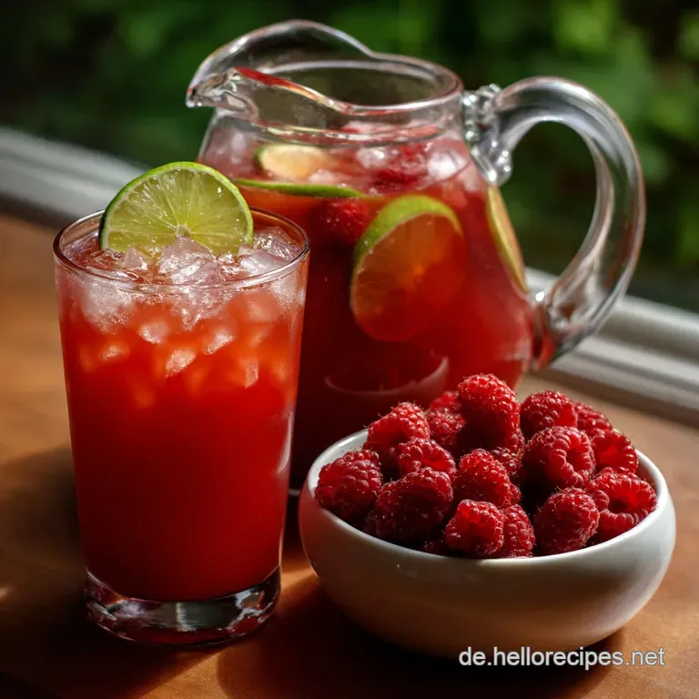 Selbstgemachter Himbeerlimes Der Fruchtige Klassiker Fr