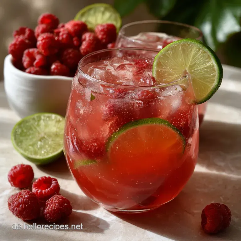 Himbeerlimes Selber Machen Fruchtig Pink Voller Genuss