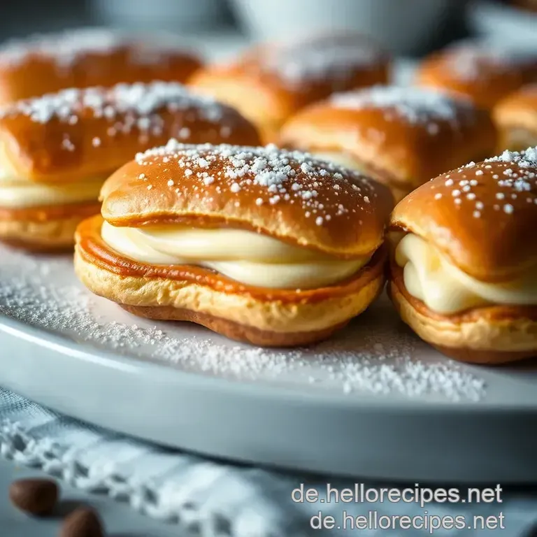 Himmlische Éclairs: Ein Klassiker der französischen Pâtisserie presentation